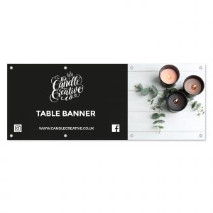 Vinyl Table Banner